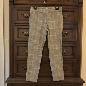 Houndstooth Plaid Pants